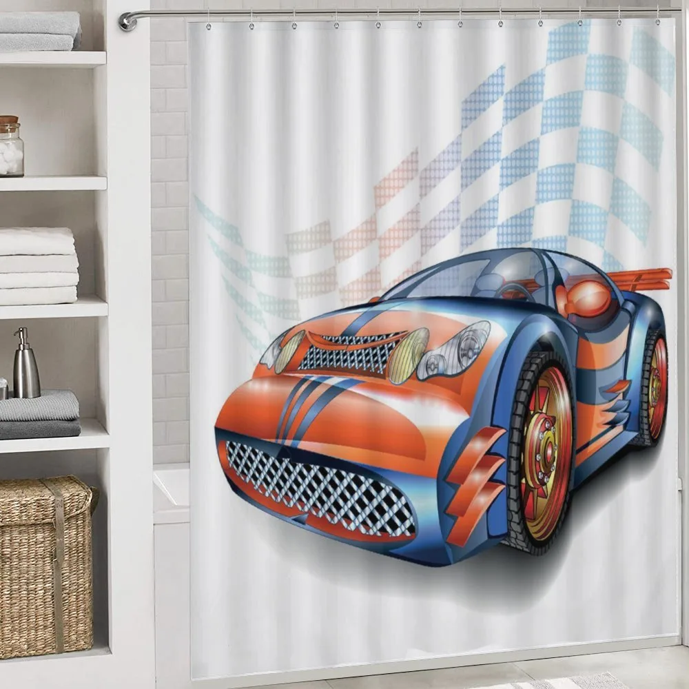 Cartoon Style Race Car — Detail 4