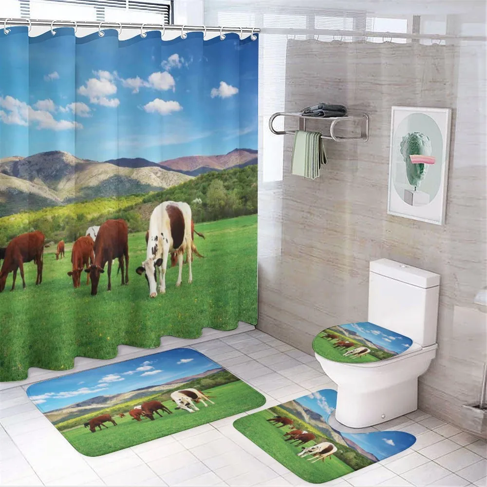 Cow Nature Composition — Your design