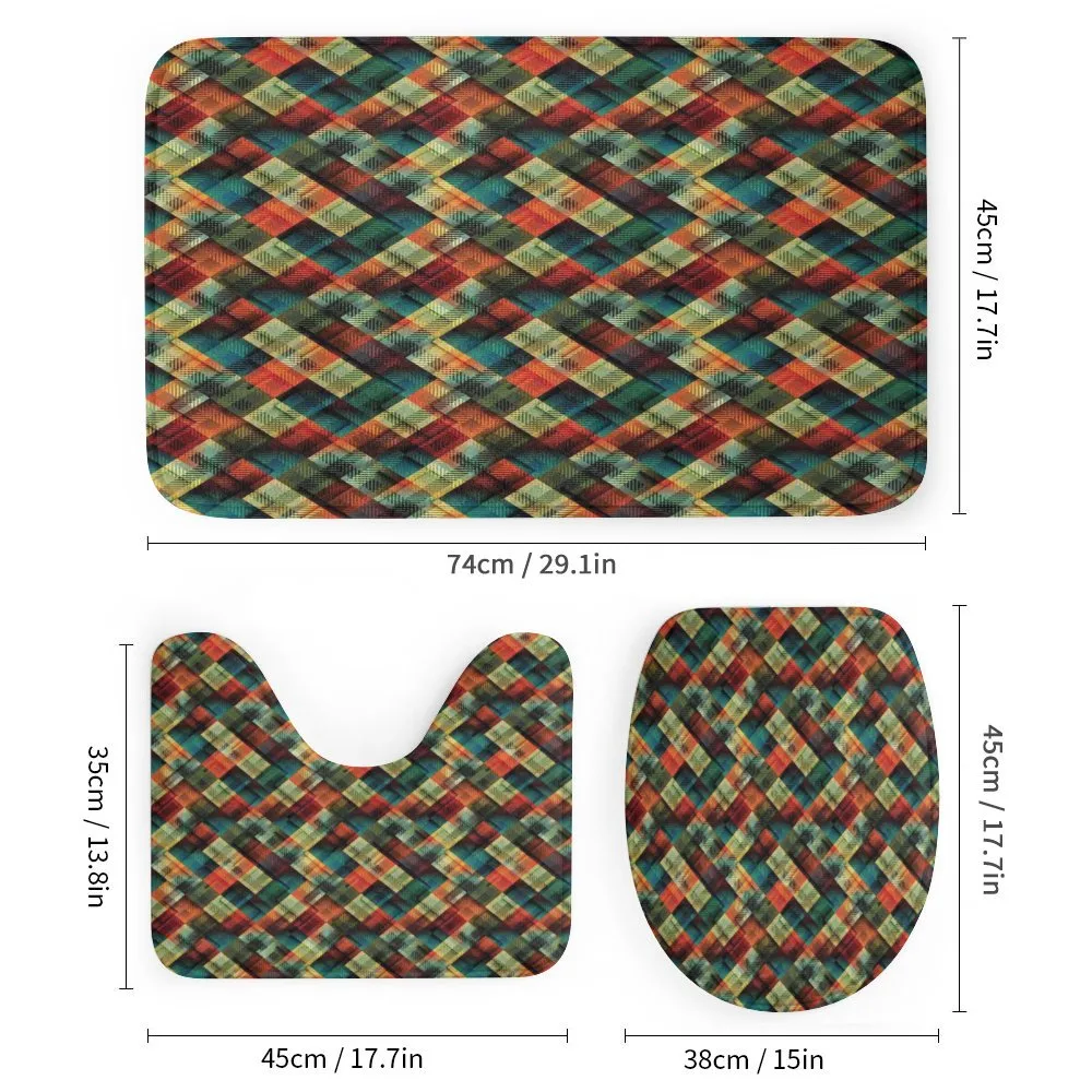 Diagonal Square Design — Detail 1