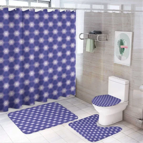 Dreamy Pattern on a shower curtain