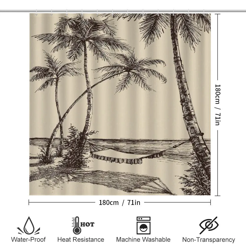 Hammock on Sandy Beach — Detail 2