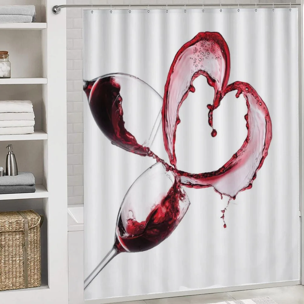 Heart Shape Spilling Wine — Detail 4