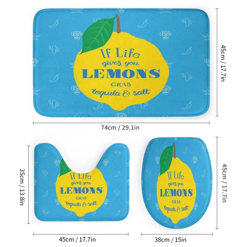 Mexican Words on Lemon — Detail 1