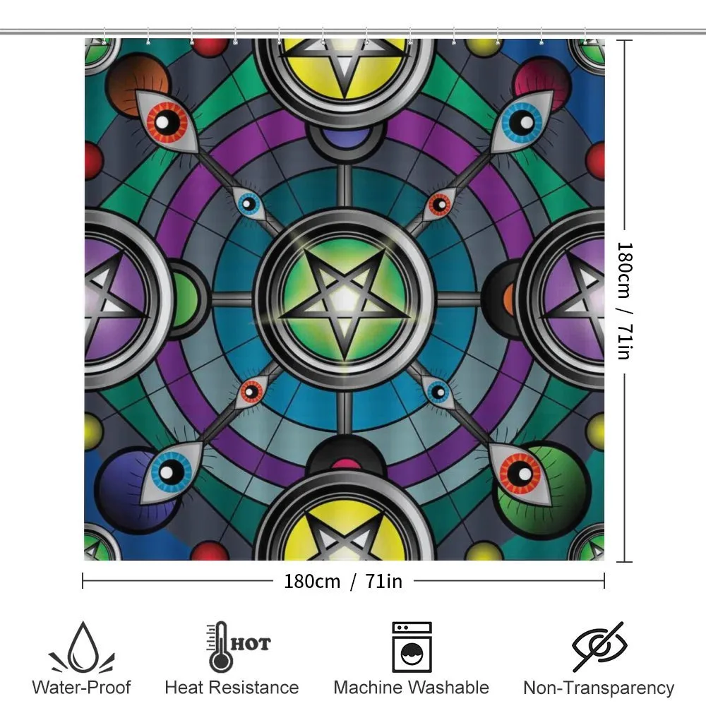 Pentagram Evil Eyes — Detail 2