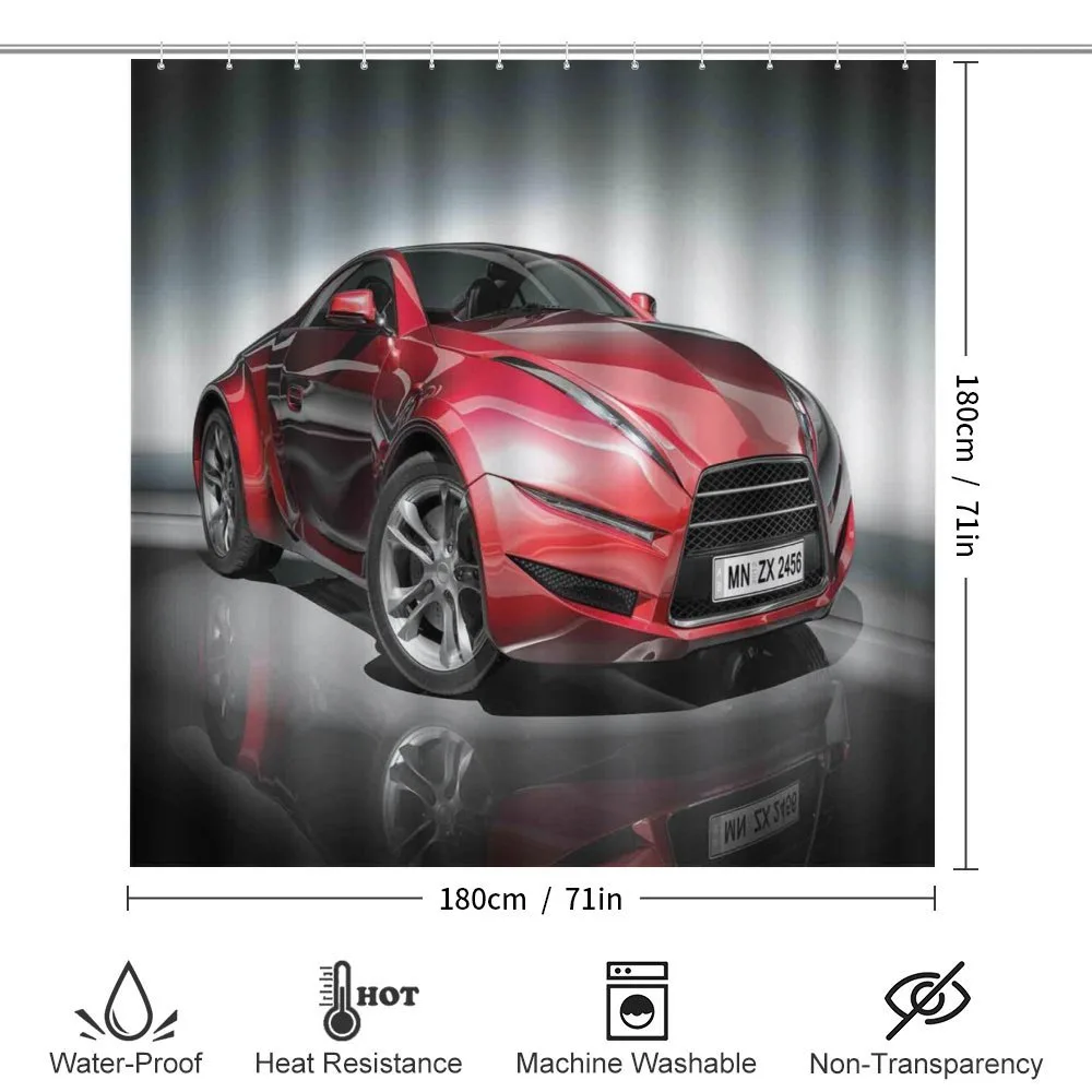 Red Fast Sports Racing Men — Detail 2