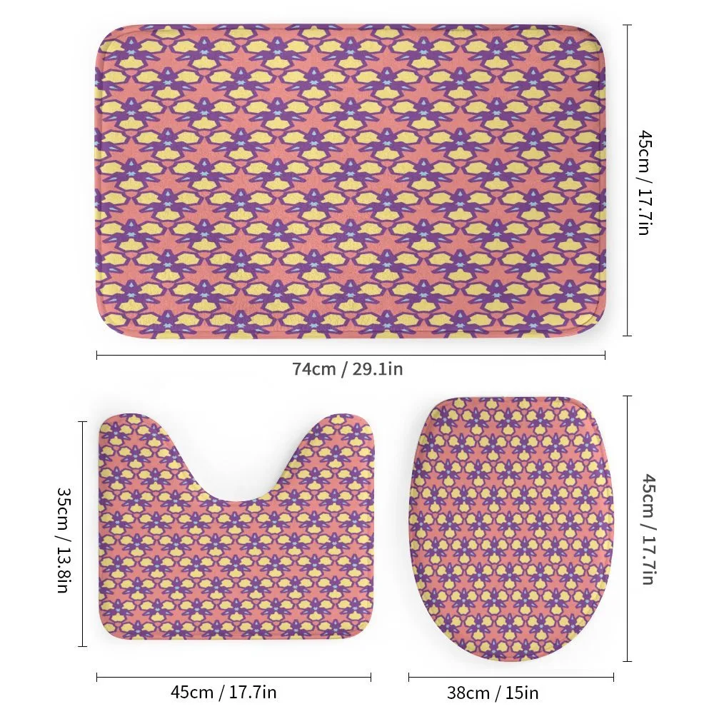 Retro Triangles Motifs — Detail 1