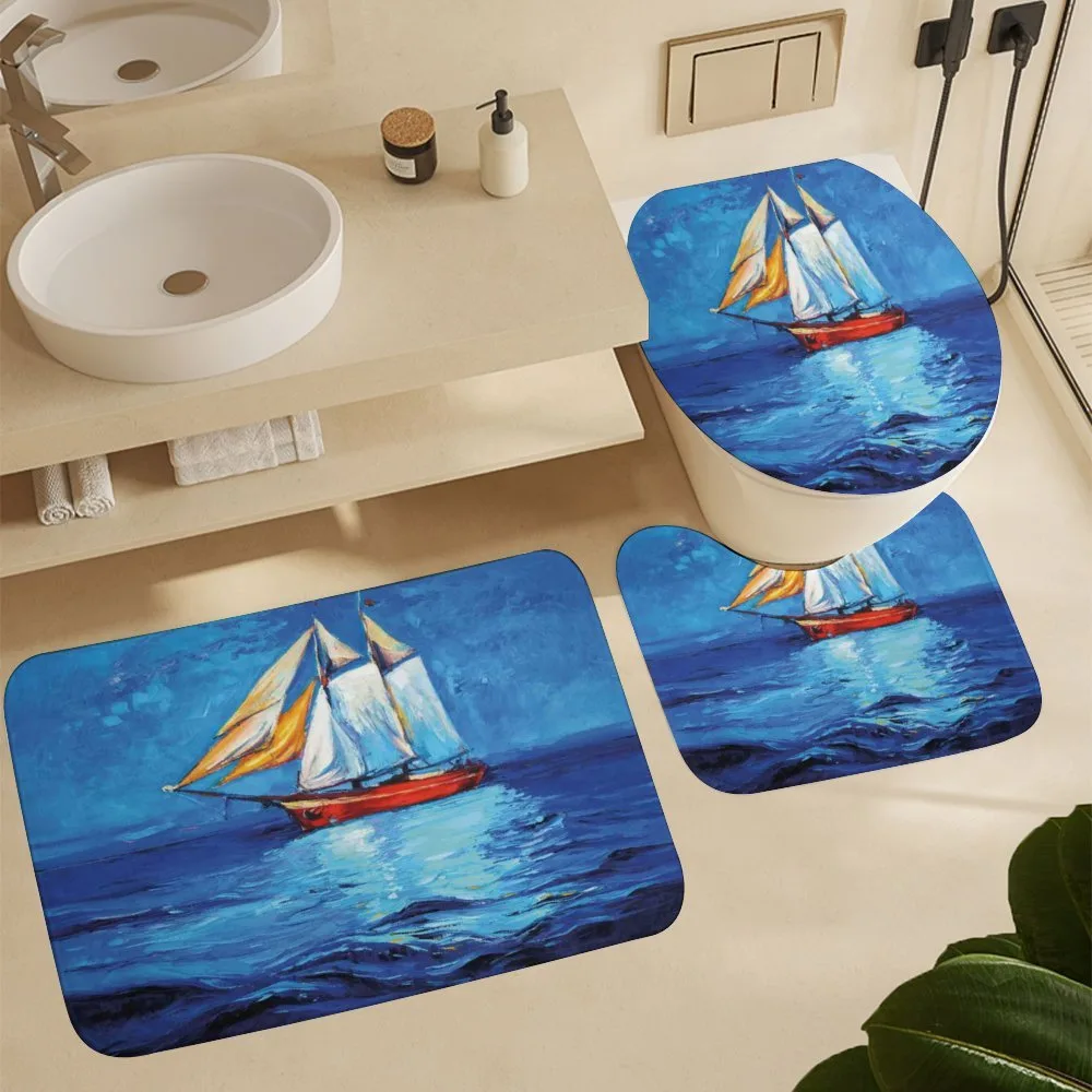 Sail Boat Art Picture — Detail 5