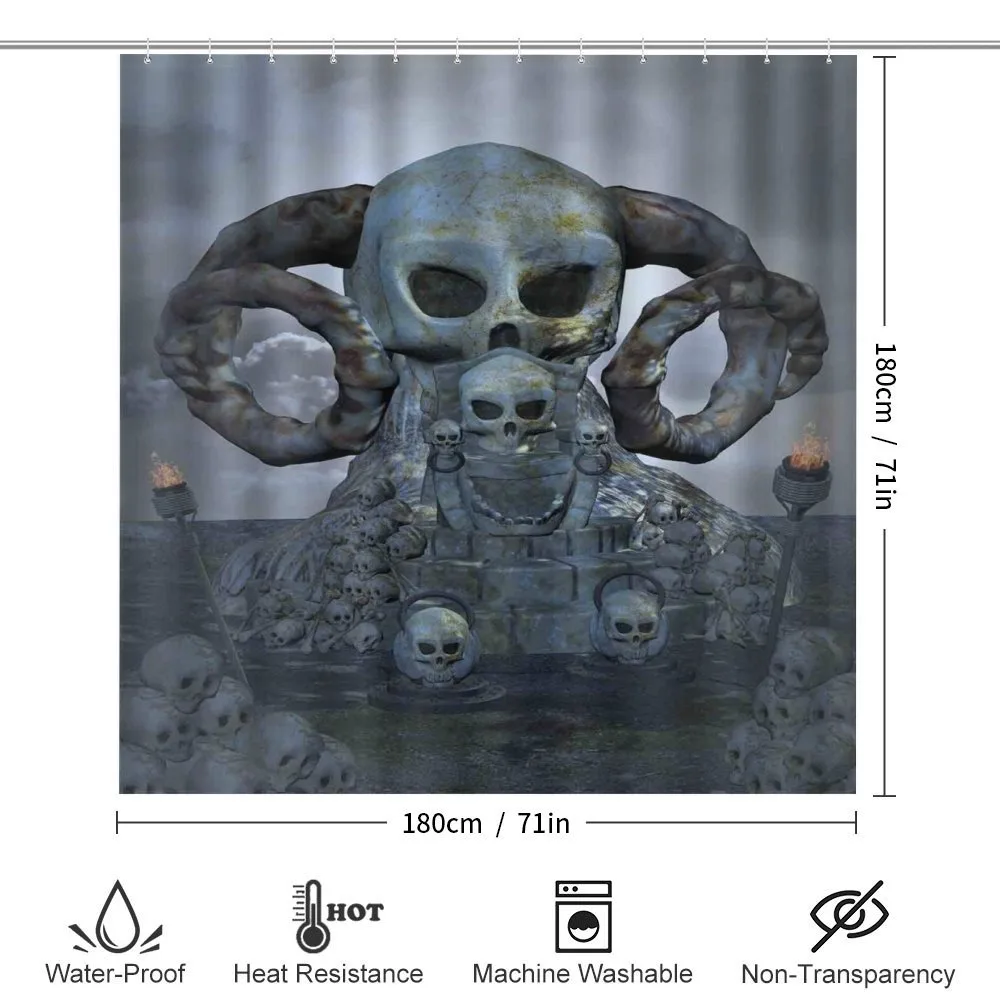 Scary Horns Graves — Detail 2