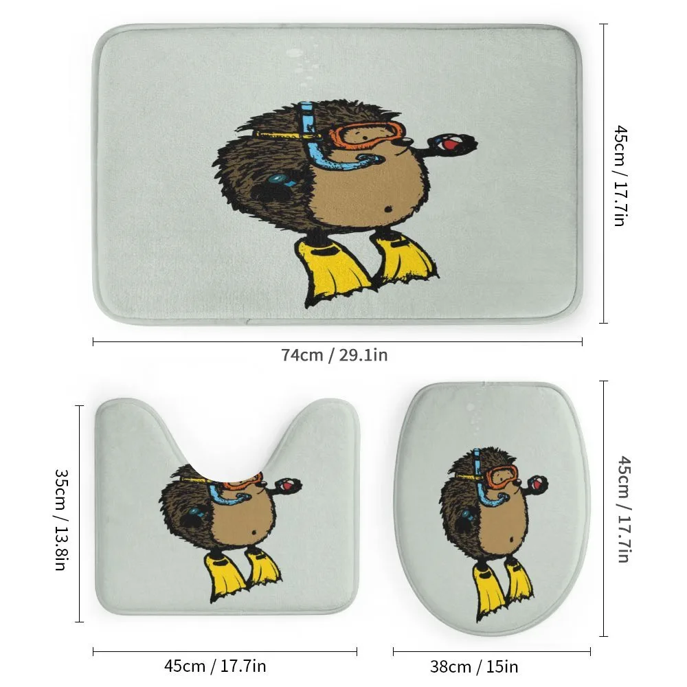 Scuba Diver Hedgehog — Detail 1