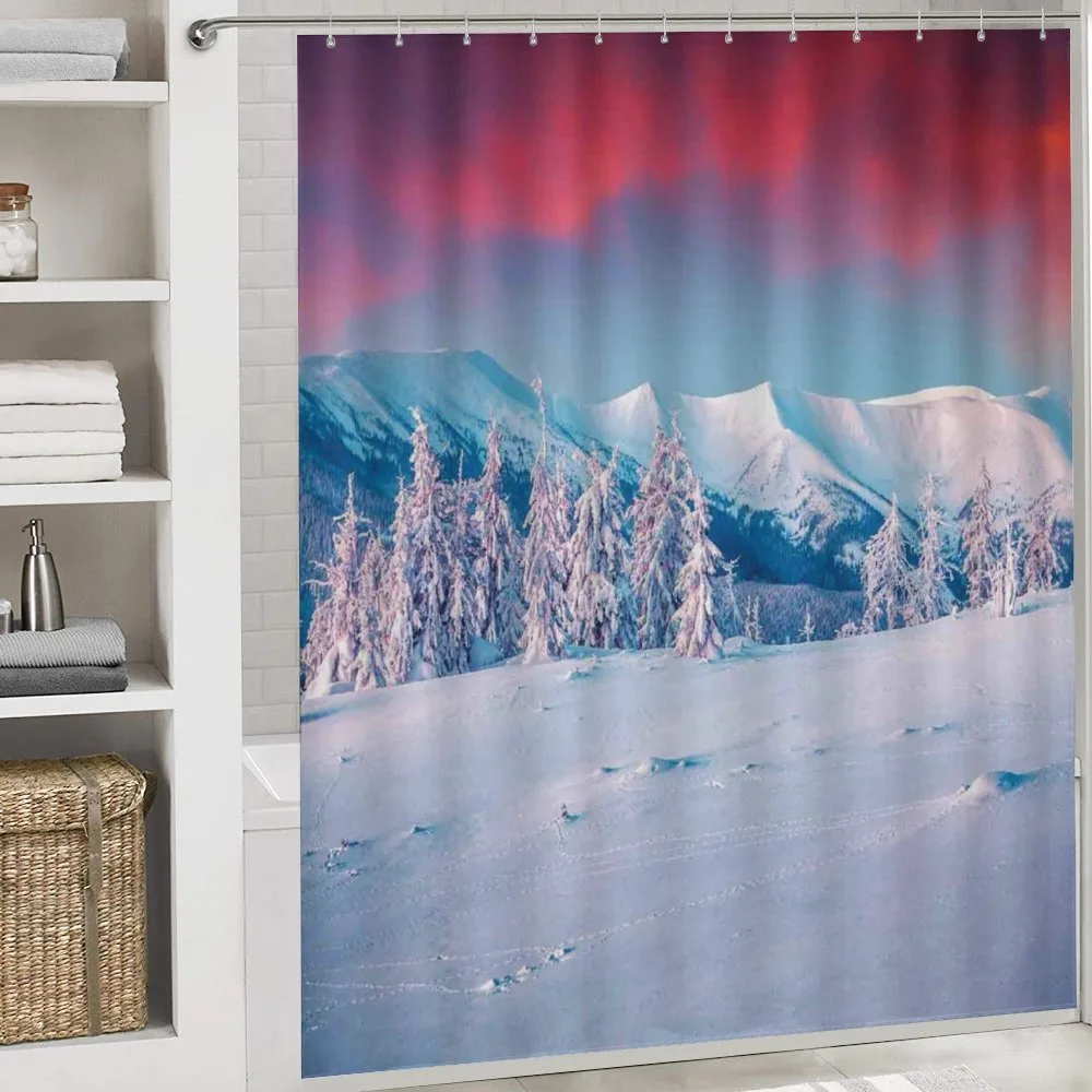 Sunset Snowy Winter — Detail 4