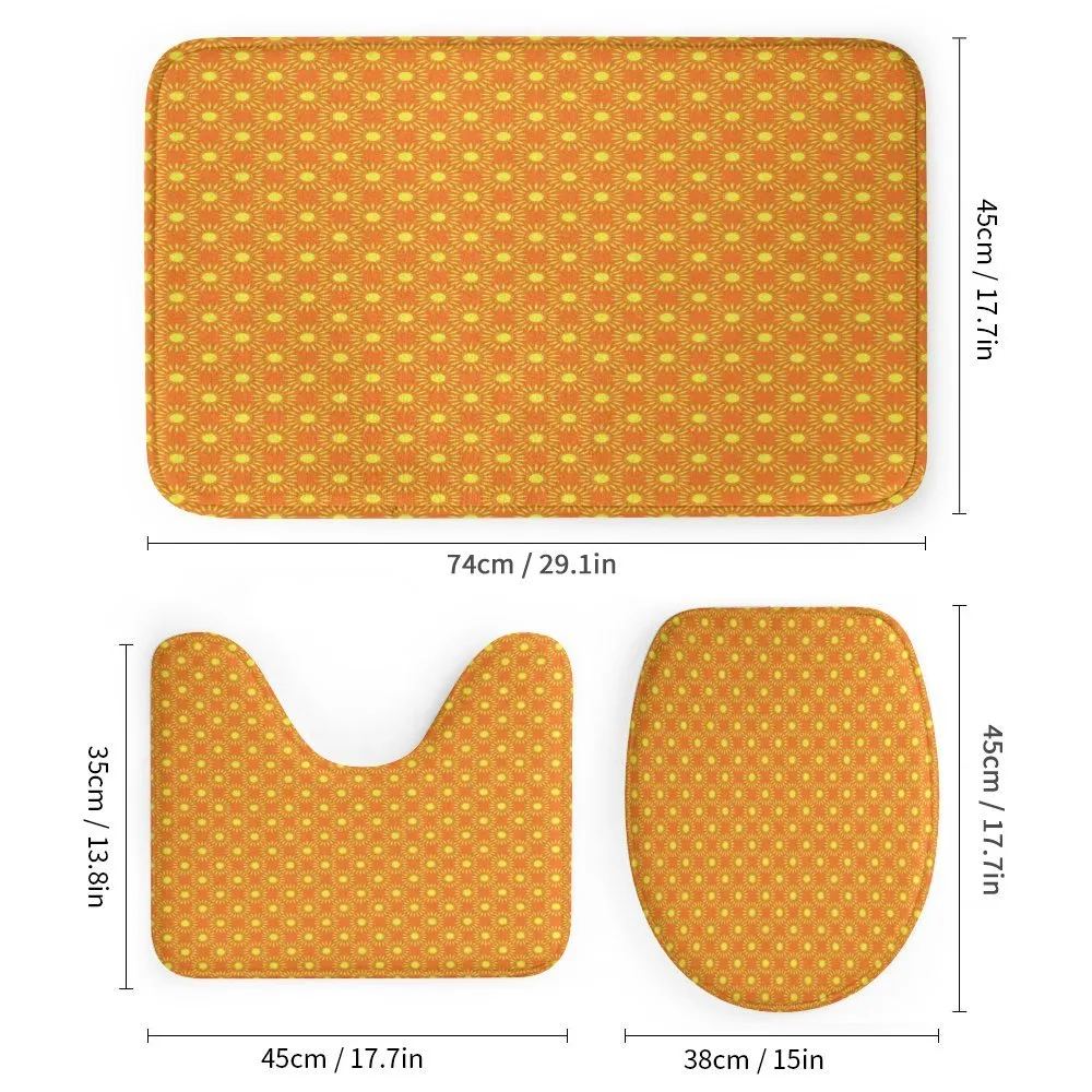 Warm Colored Sun Motif — Detail 1