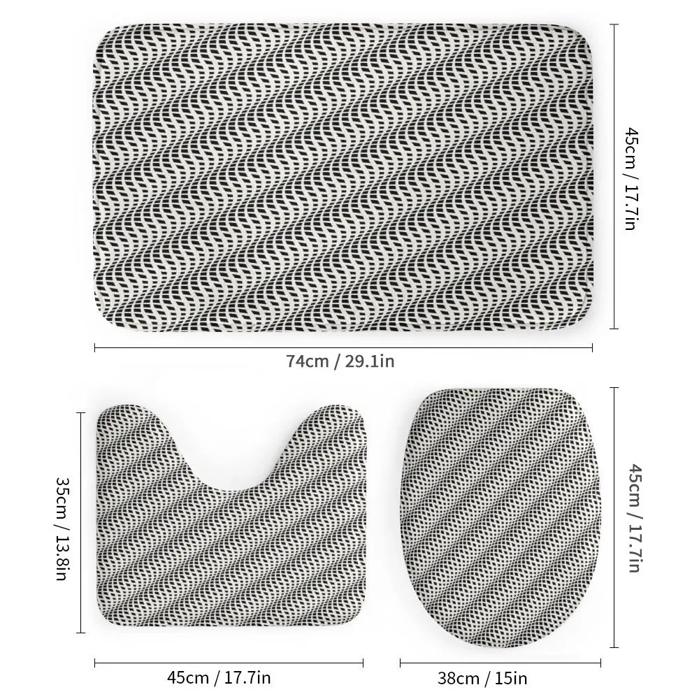Wavy Rhombus Shapes — Detail 1