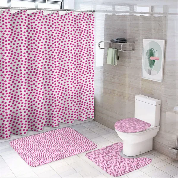 Asymmetric Rounds on a shower curtain