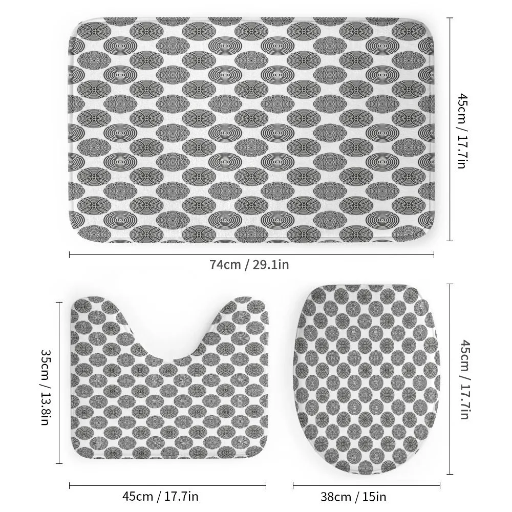 Creative Maze Motif Rounds — Detail 1