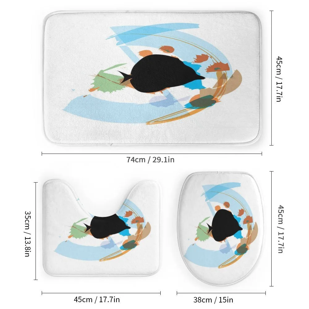 Discus Cichlid Silhouette — Detail 1