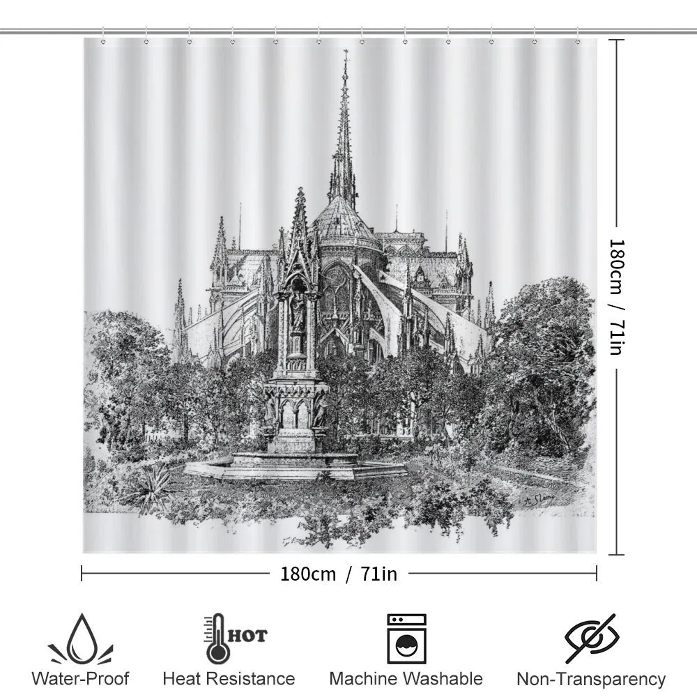 Historic French Landmark — Detail 2