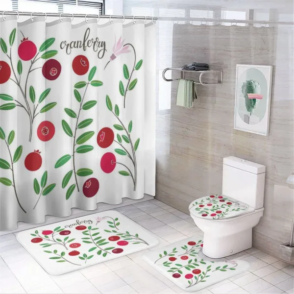 Meadow Branches Flourish on a shower curtain