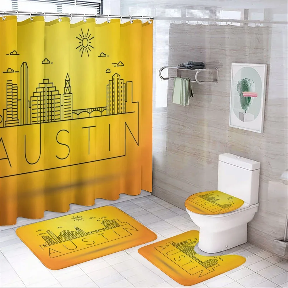Minimal Texas Linear Skyline — Your design