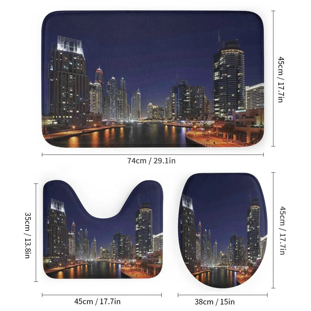 Night View Skyscrapers — Detail 1