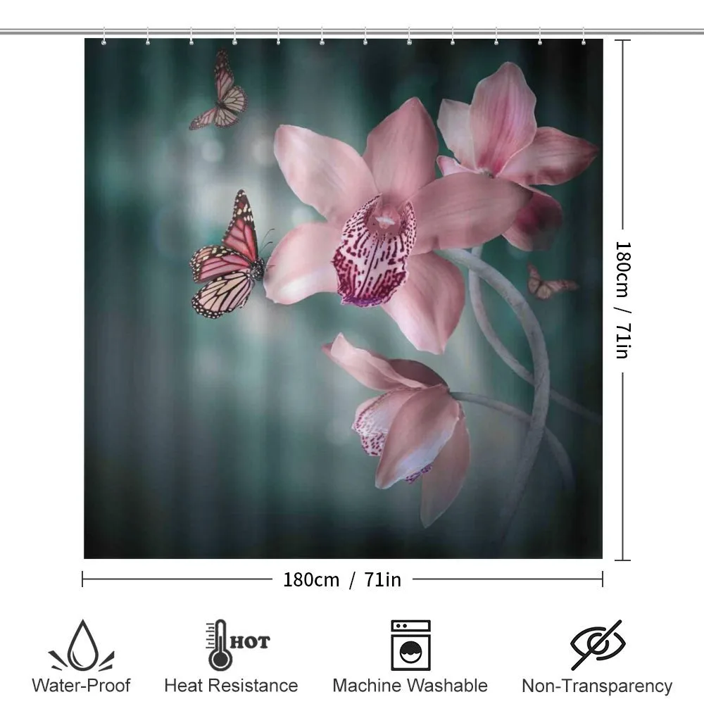 Orchid Flower Butterfly — Detail 2