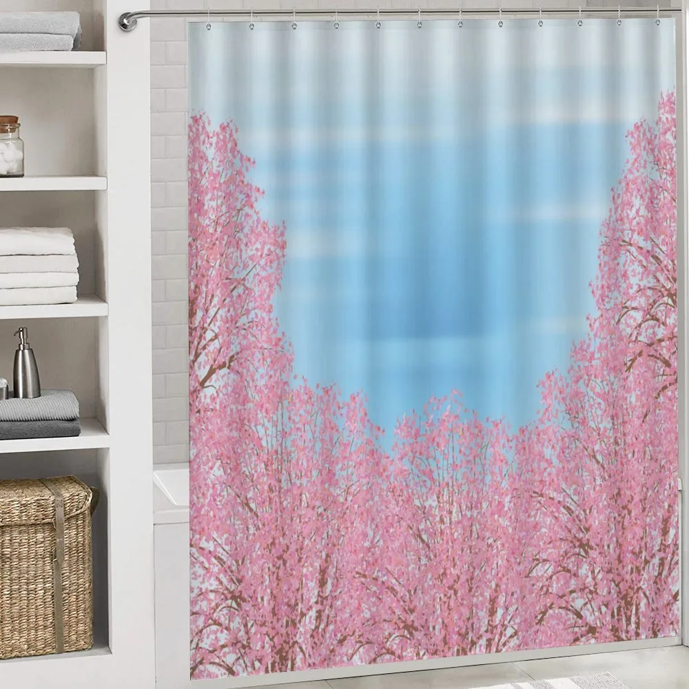 Pinkish Blossom Trees — Detail 4