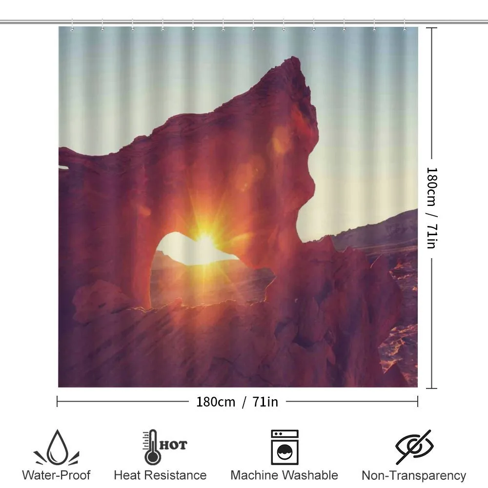 Sunrise American Desert — Detail 2