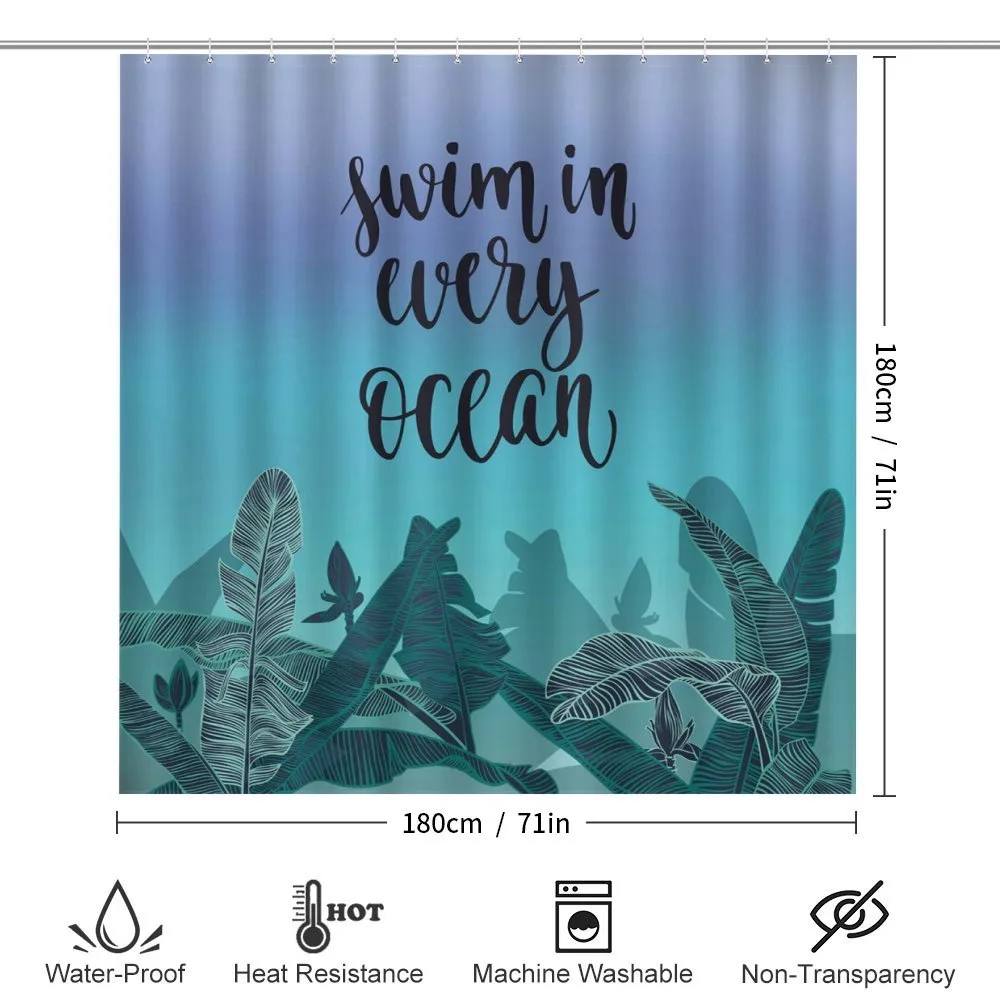 Swim in Every Ocean on Ombre — Detail 2