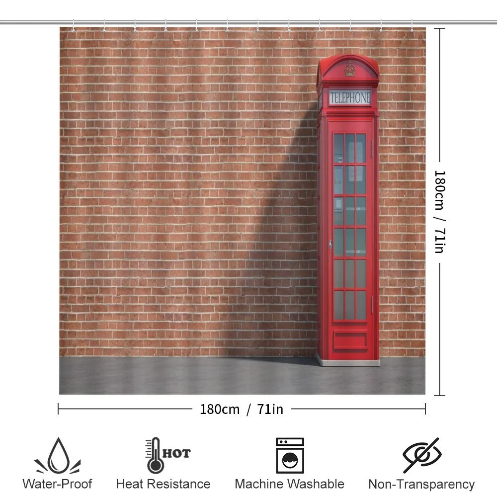 Telephone Kiosk Bricks — Detail 2