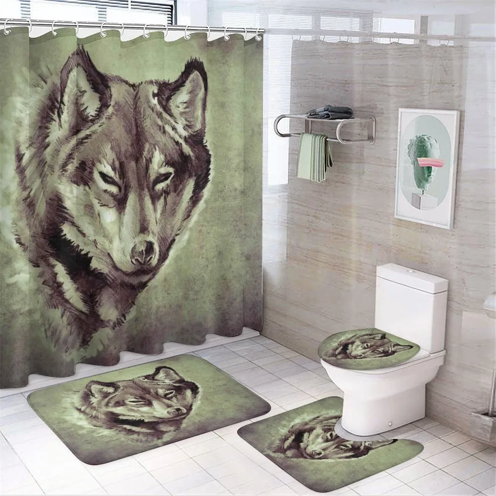 Winter Wild Wolf Forest — Your design