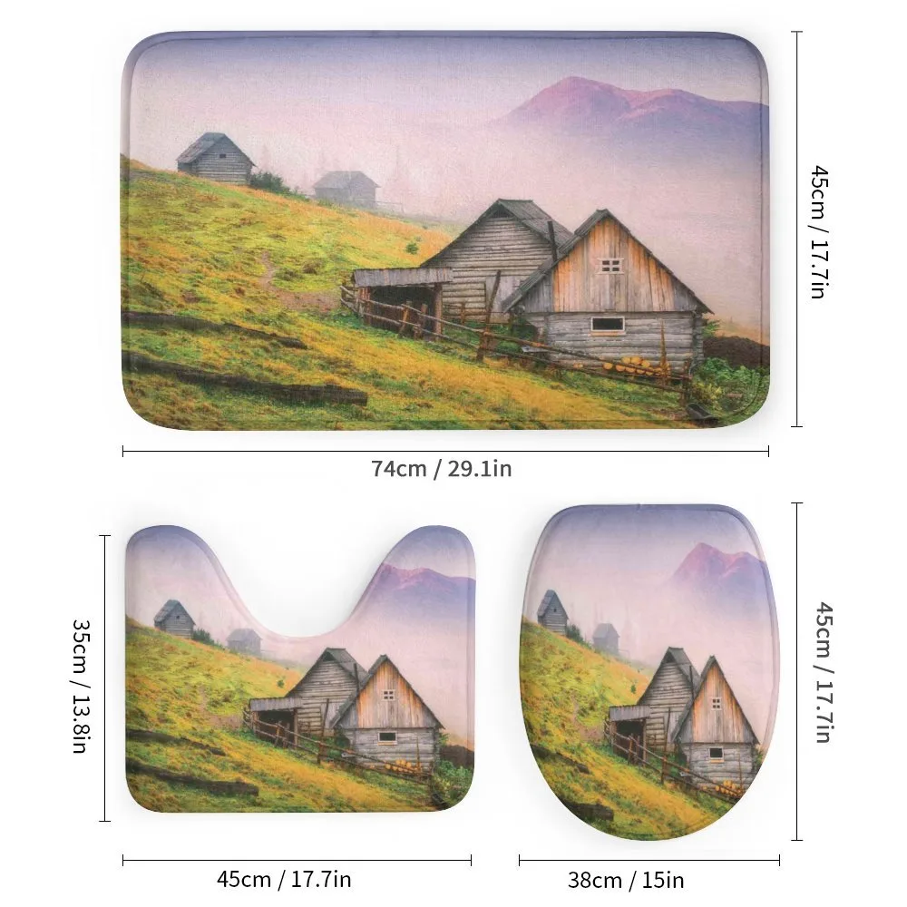 Wooden Houses Mountain — Detail 1