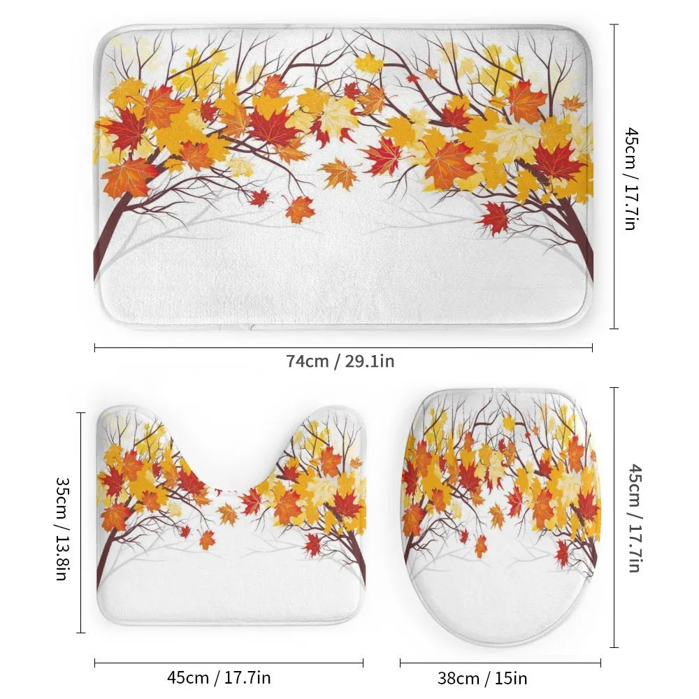 Cartoon Maple Autumn Tree — Detail 1