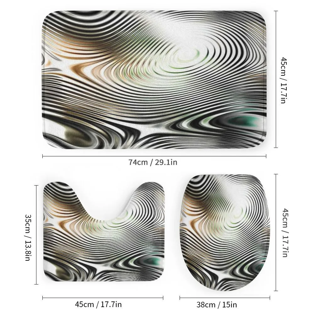 Circle Zebra Stripes — Detail 1