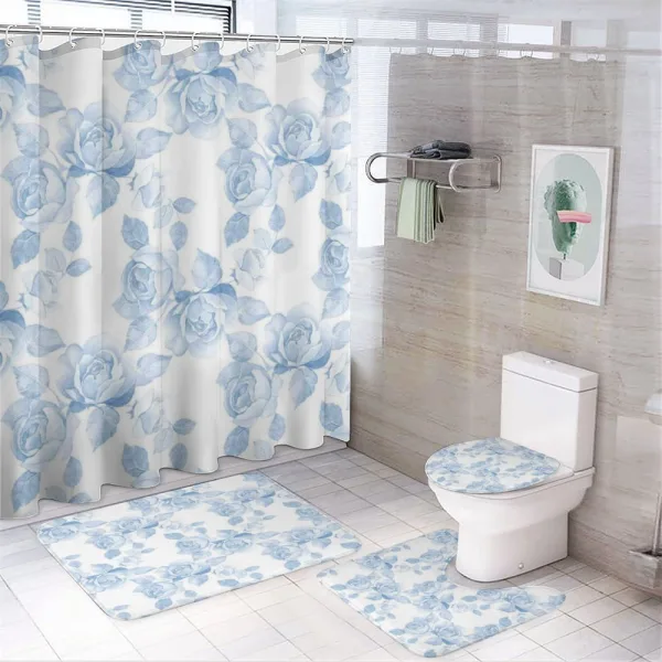 Floral Dreamy Branch on a shower curtain