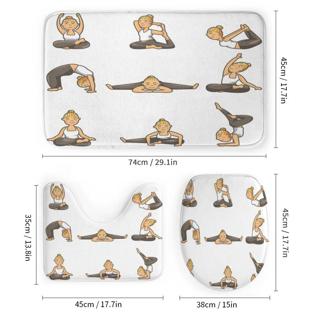 Girl Positions Aerobics — Detail 1