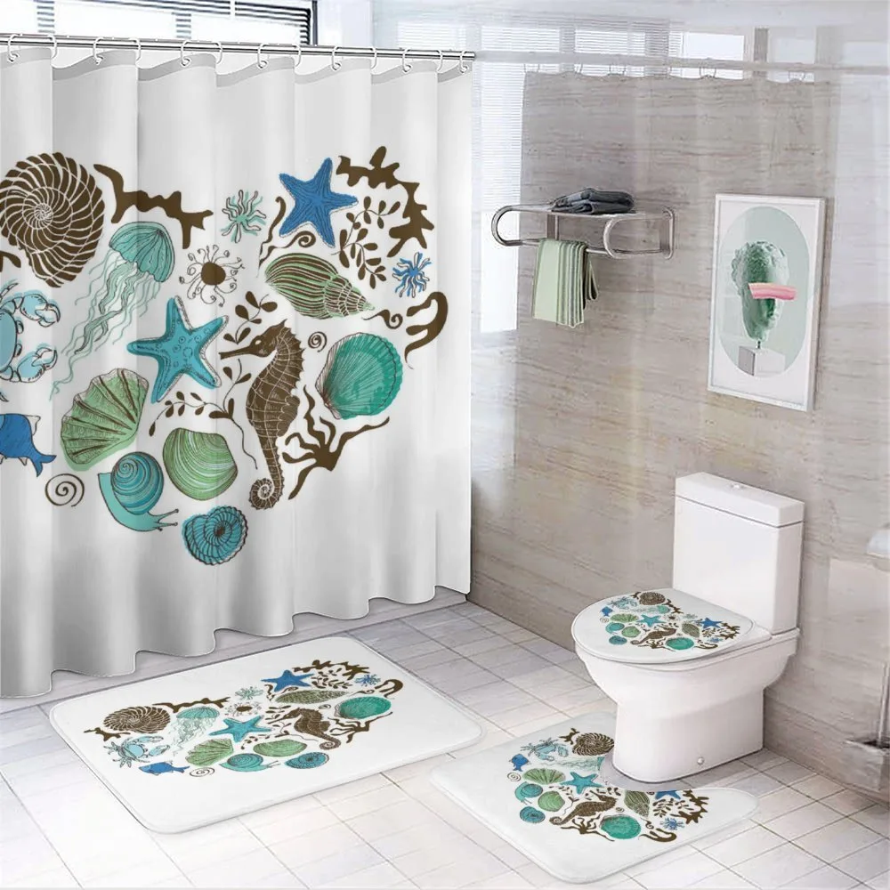 Heart with Aquatic Animals — Your design
