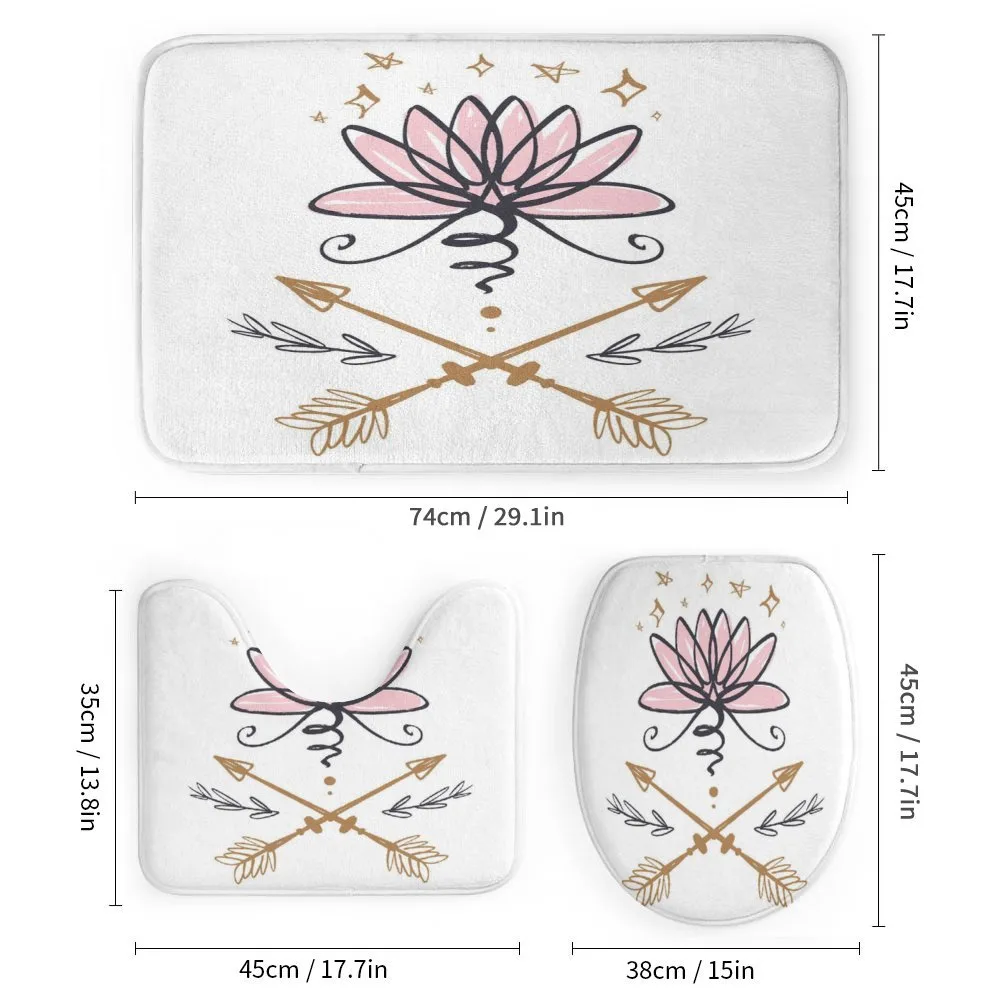 Lotus and Arrows Sketch — Detail 1