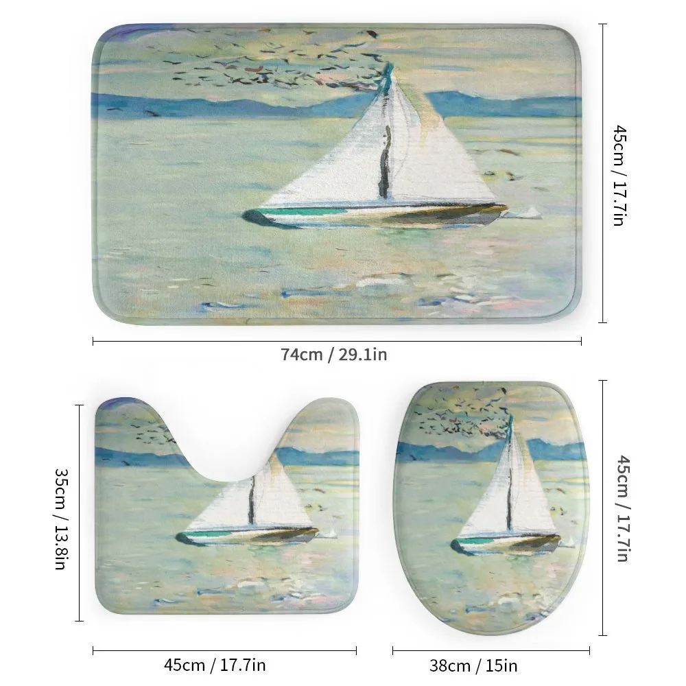 Monet Sailing Boat — Detail 1