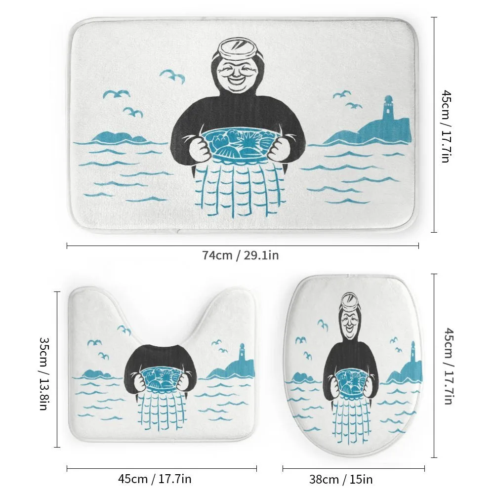 Nautical Diver and Sea Waves — Detail 1