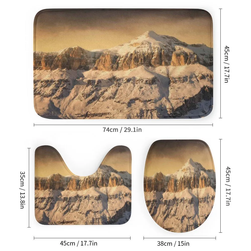 Overcast Sky Mountain — Detail 1