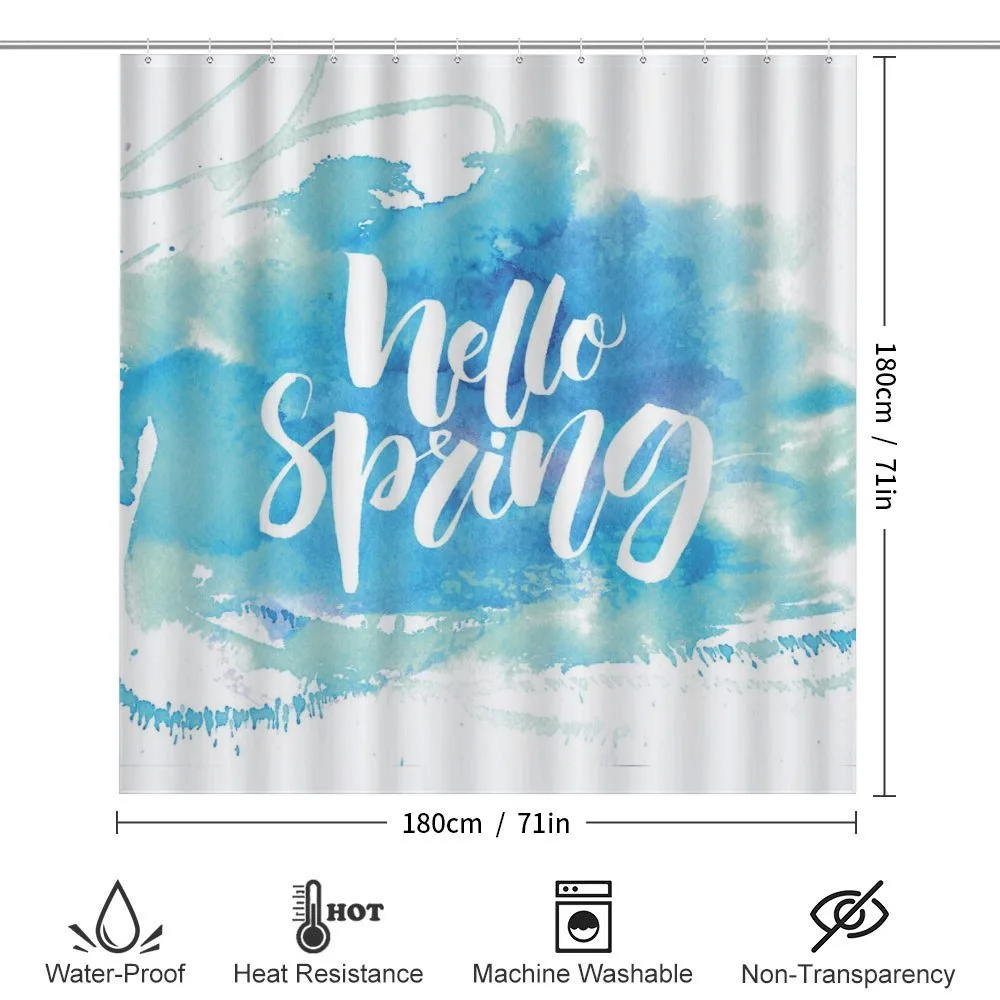Pastel Blue Spring Theme — Detail 2