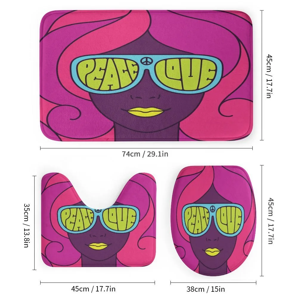 Peace and Love Groovy Girl — Detail 1