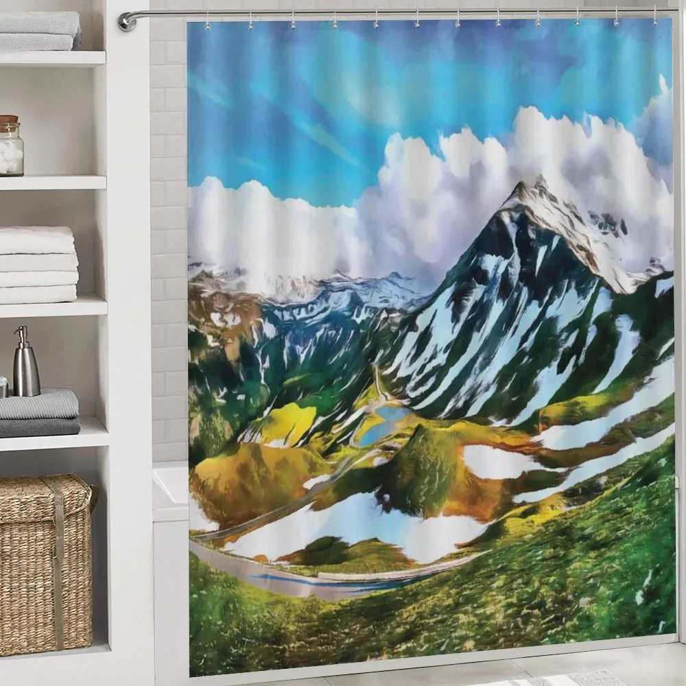 Peaks Covered with Snow — Detail 4