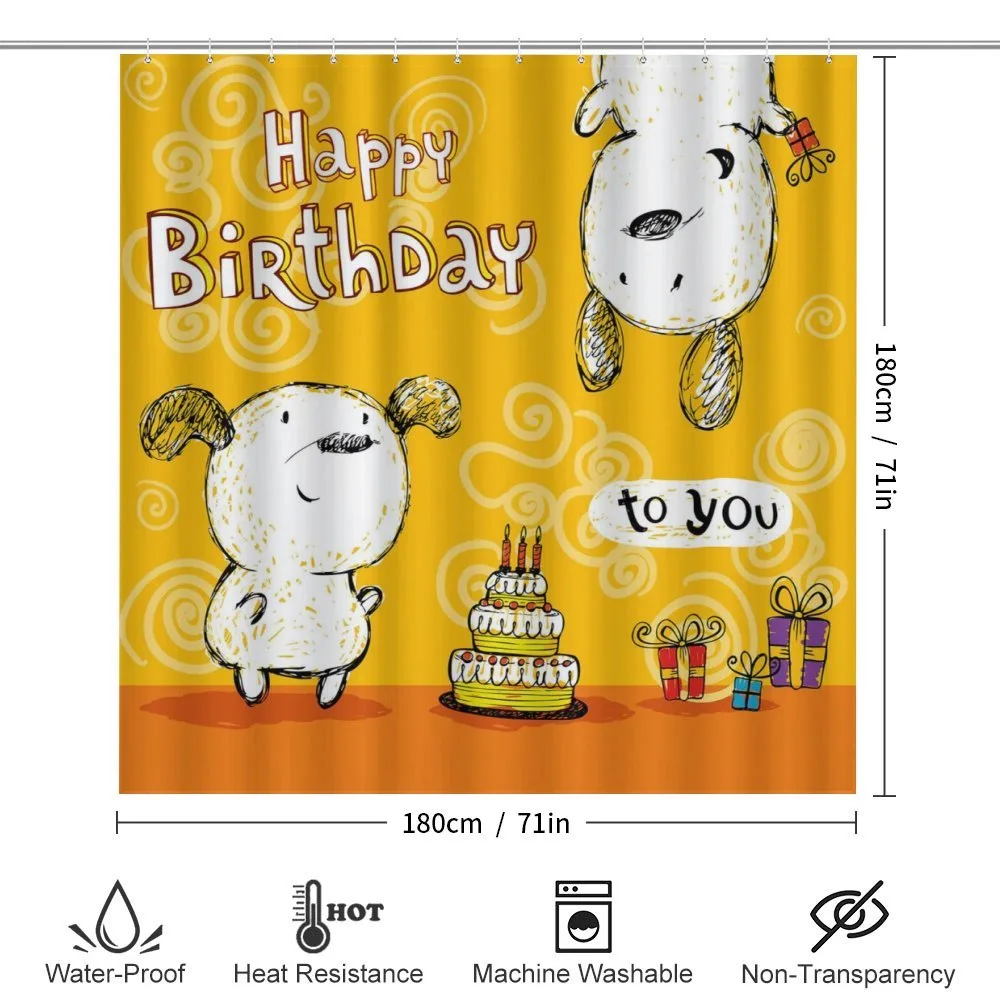 Sketchy Birthday Dog — Detail 2