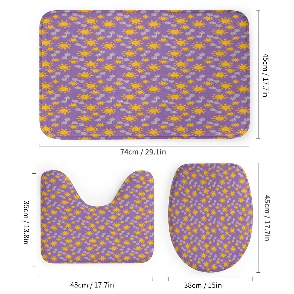 Sun and Sunglasses Pattern — Detail 1