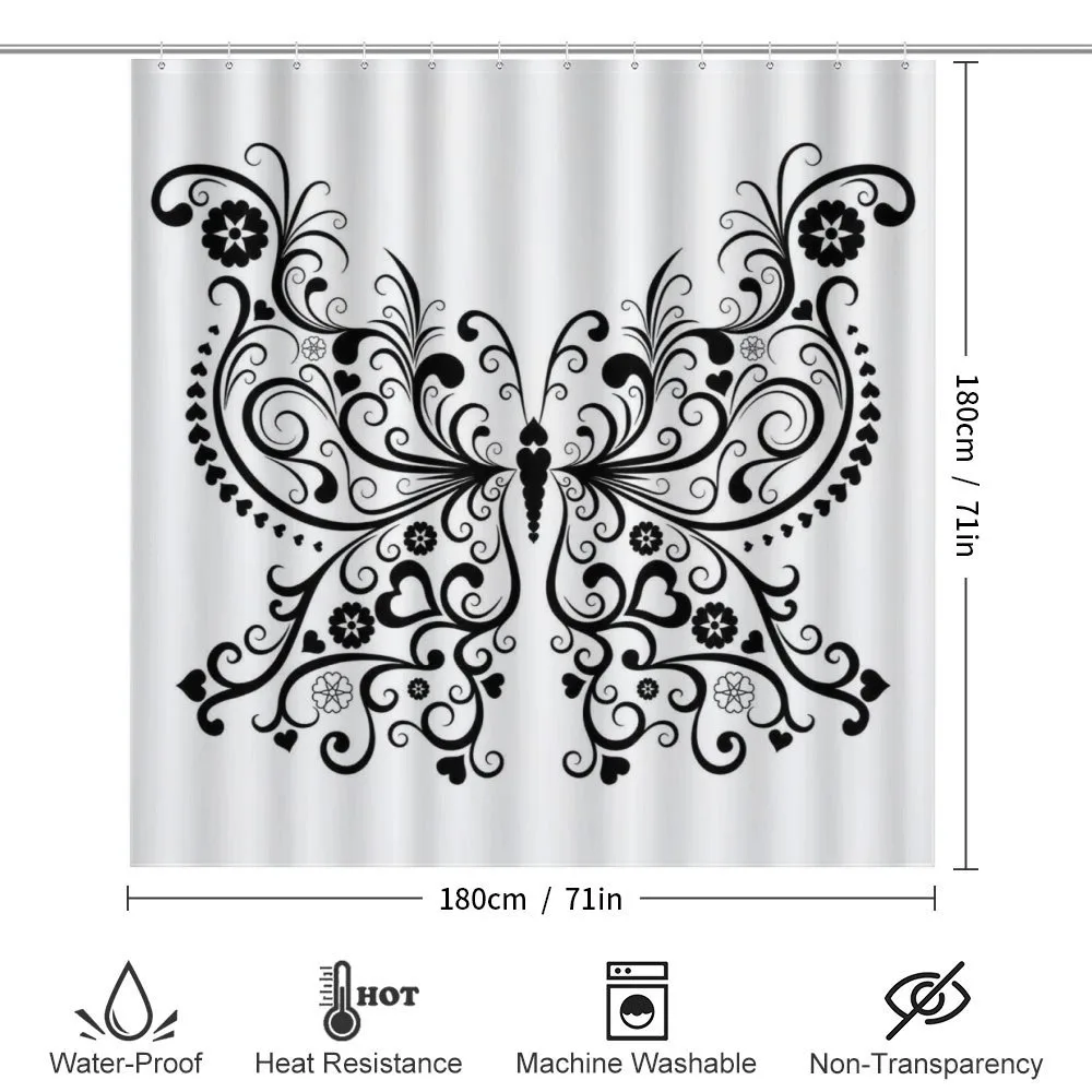 Swirled Wing with Flower — Detail 2