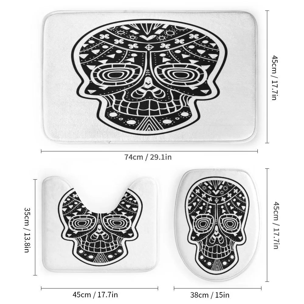 Tribal Style Skull — Detail 1