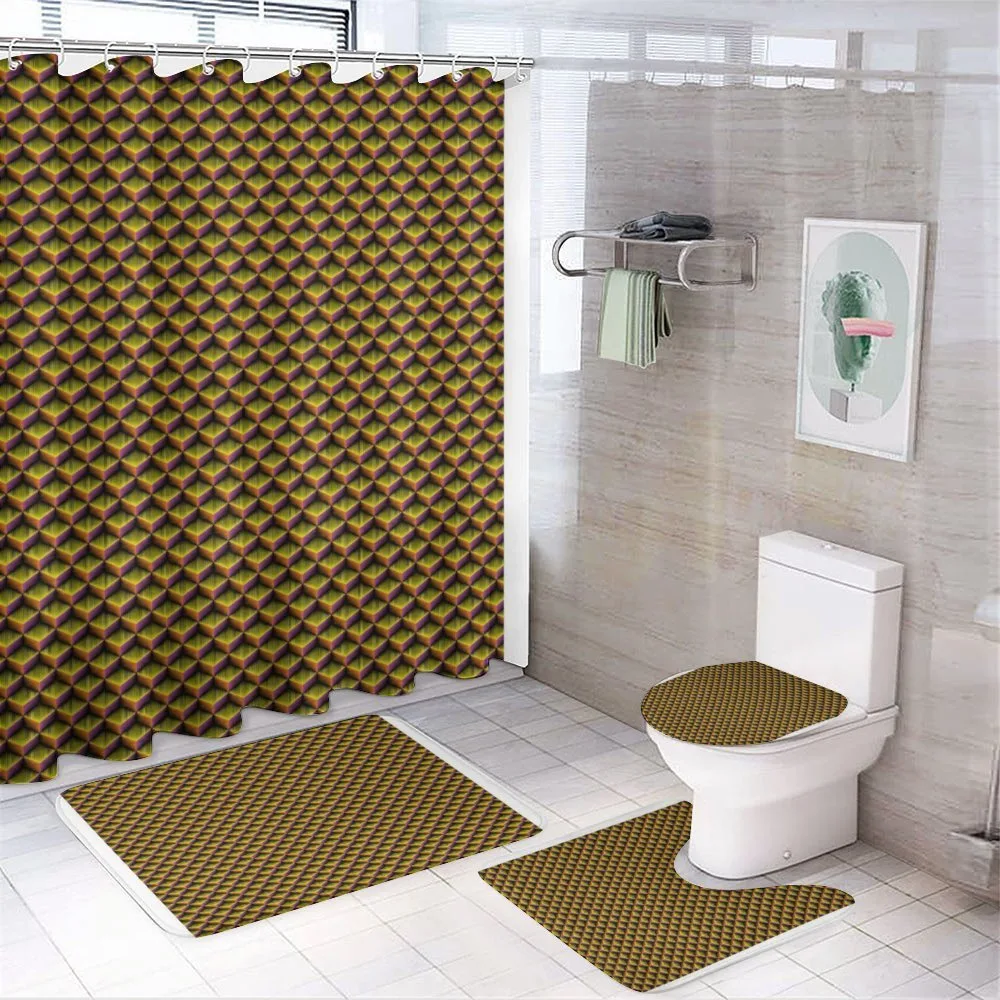 3D Cubes Vibrant Colors — Your design