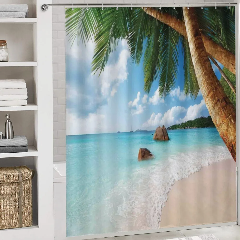 Exotic Palm Tree Ocean — Detail 4