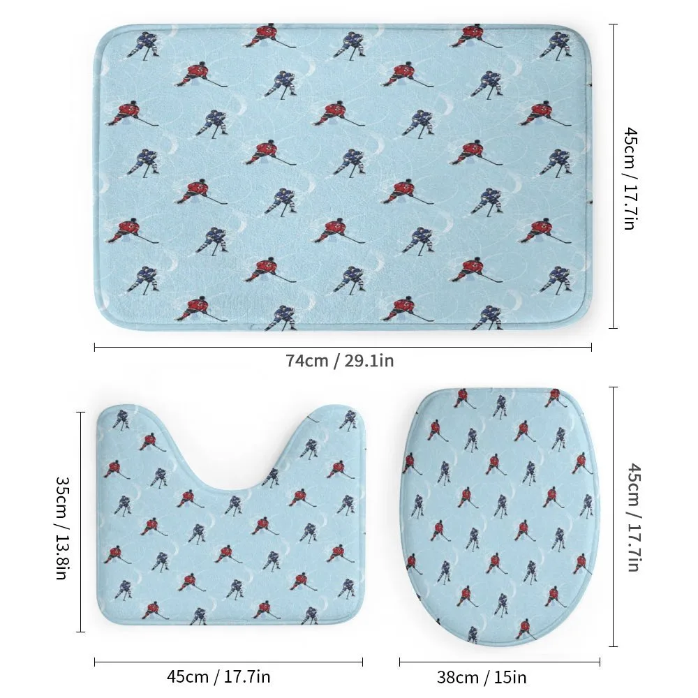 Ice Hockey Pattern Winter — Detail 1