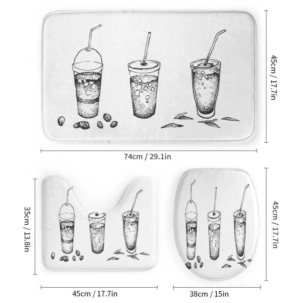 Iced Coffee Ice Tea Drink — Detail 1